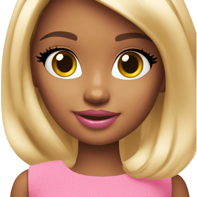 cute barbie emoji