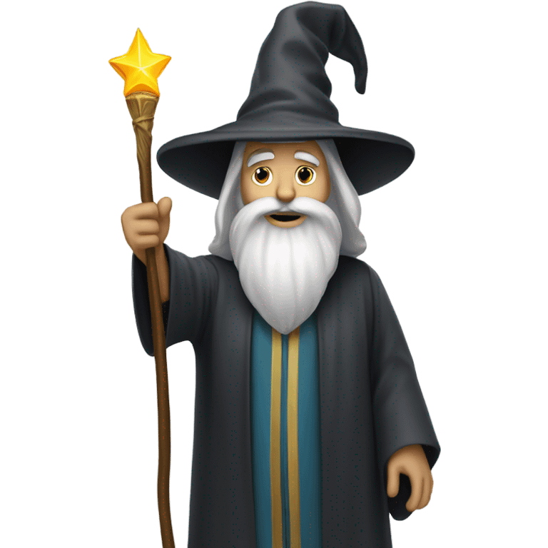 Wizard saluting emoji