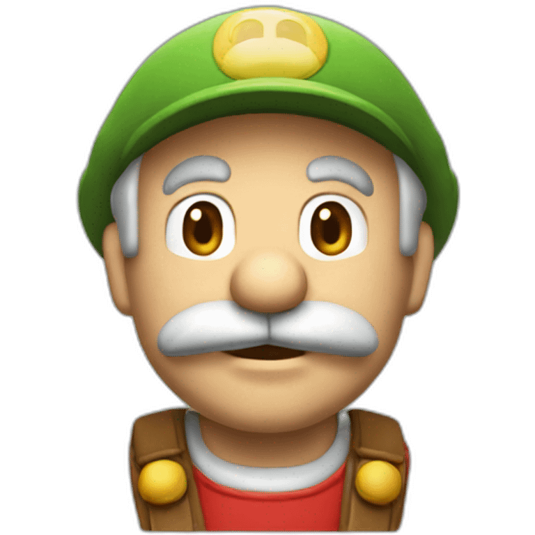 Vieux Mario emoji