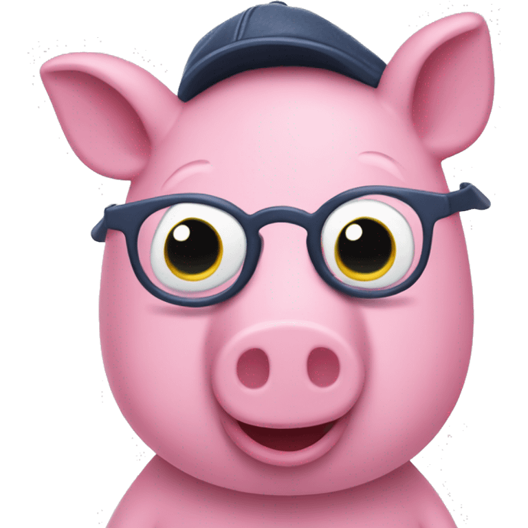 peppa pig detective emoji