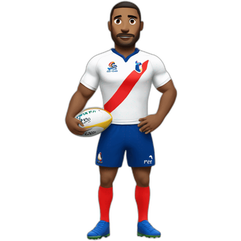 French Rugby player emoji