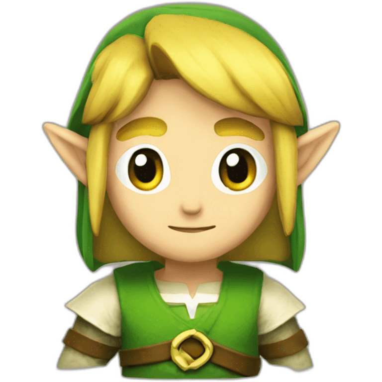 Zelda link beer emoji