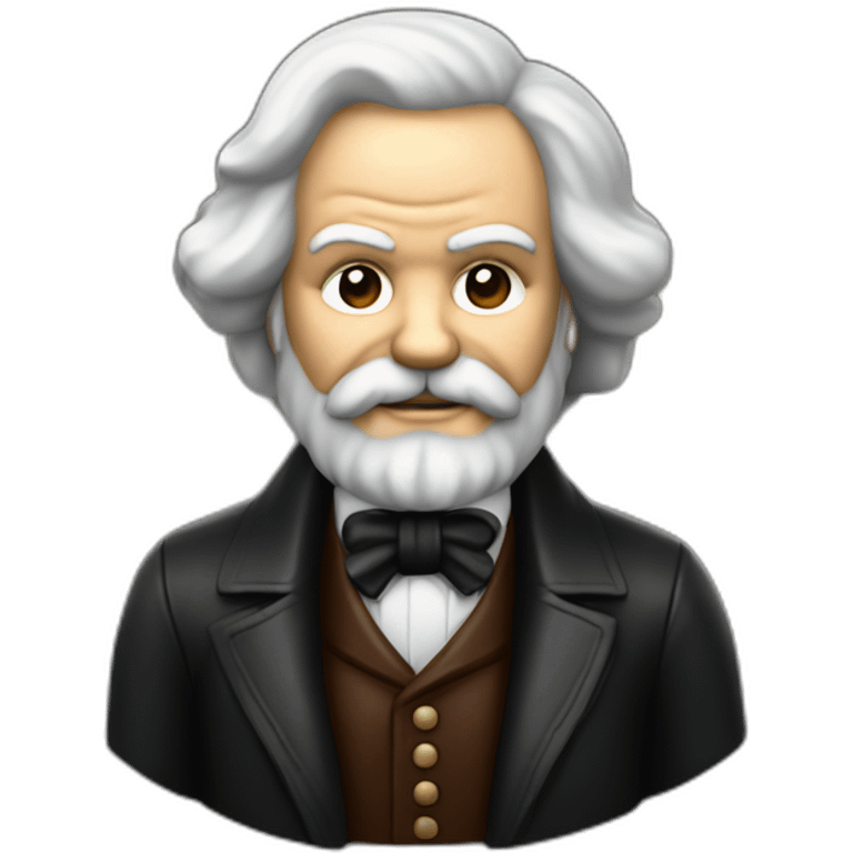 karl marx dark leather emoji