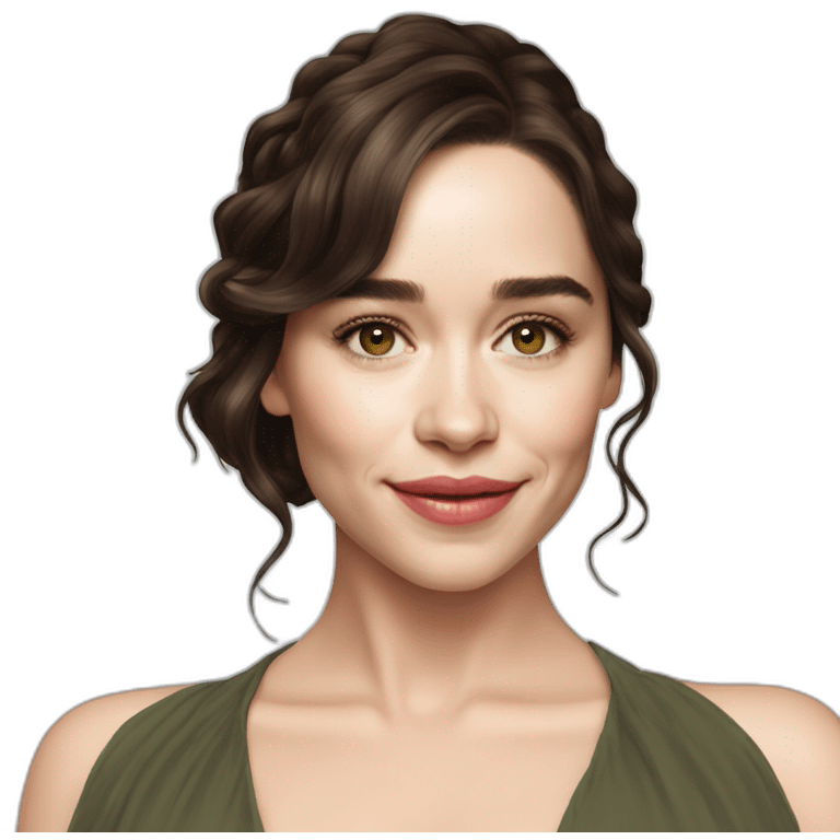 Emilia clarke brunette emoji