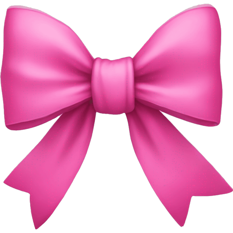 Pink bow emoji