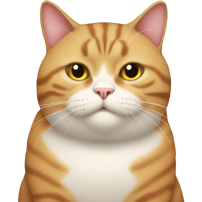 Fat cat emoji