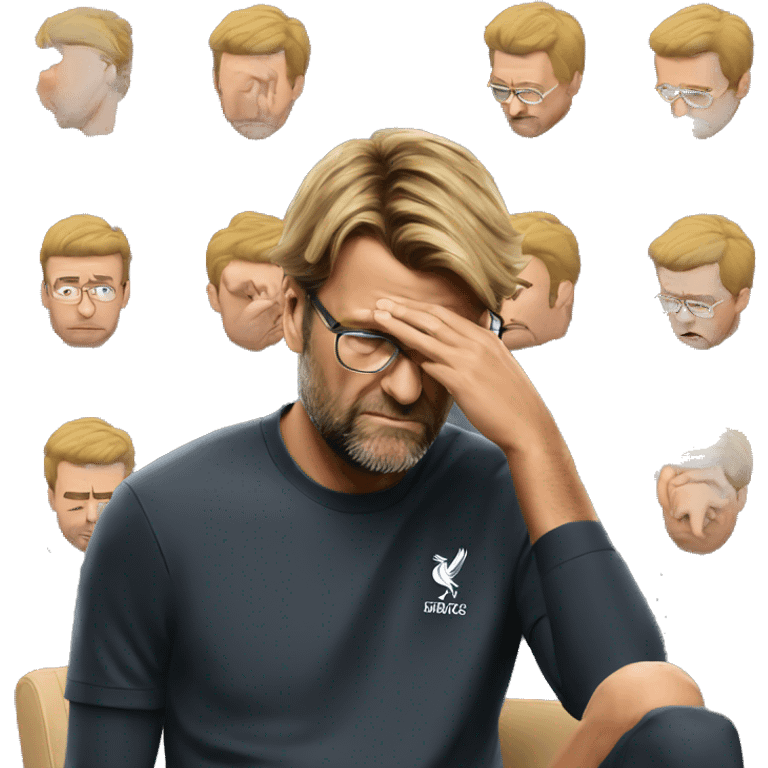 Klopp facepalm emoji