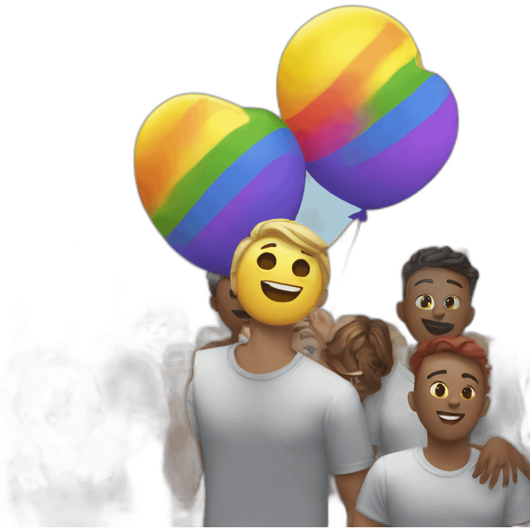 gay parade emoji