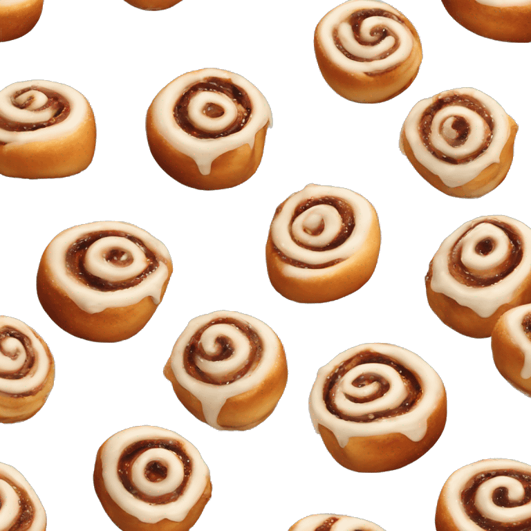 Christmas cinnamon buns  emoji