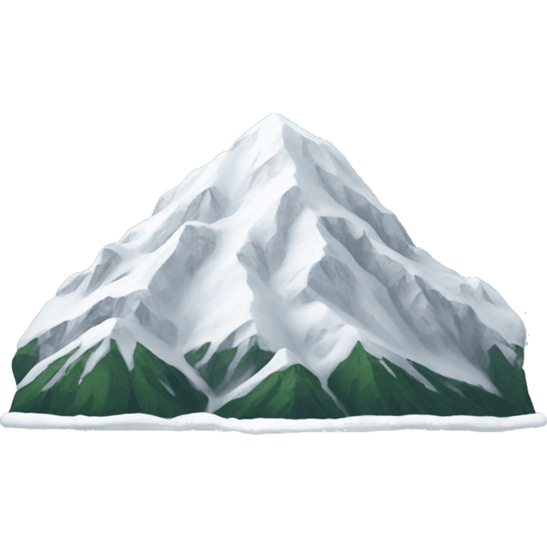 snowy mountain emoji