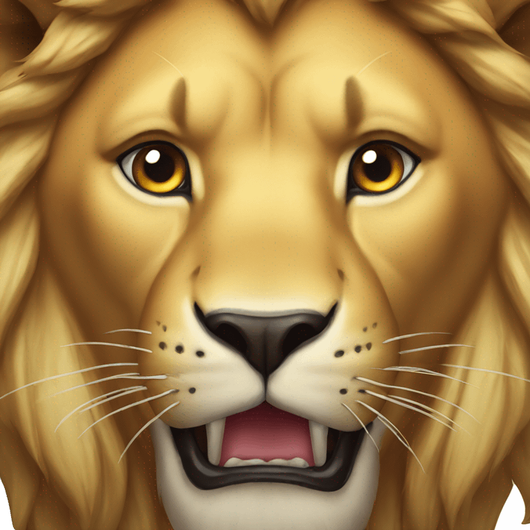 lion ungry emoji