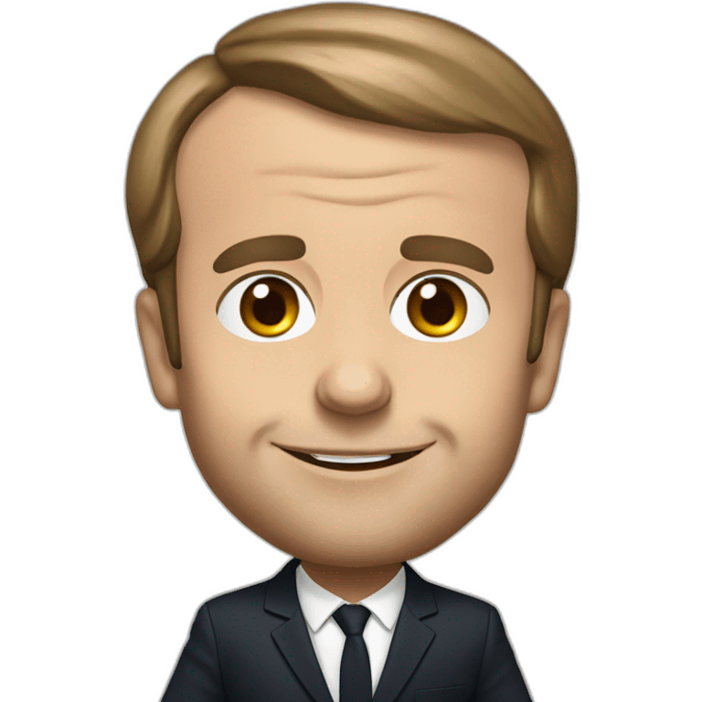 Emmanuel Macron emoji