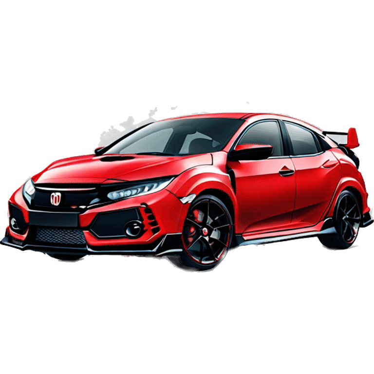 honda civic type r emoji