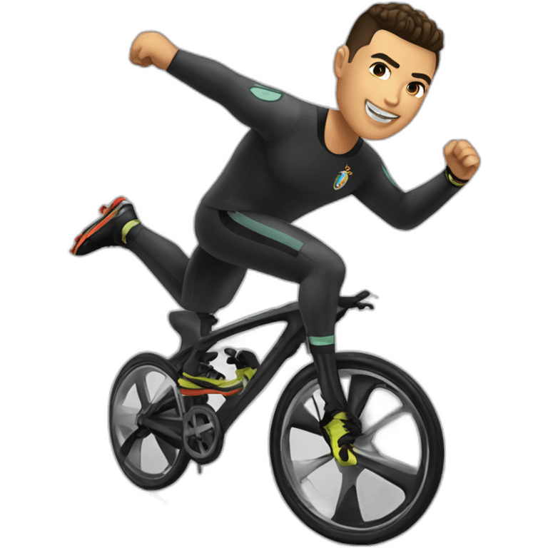 Ronaldo bycicle kick emoji