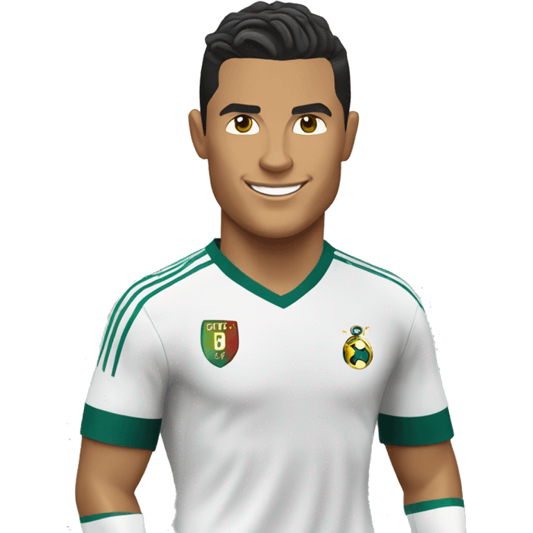 Cristiano Ronaldo soccer player  emoji