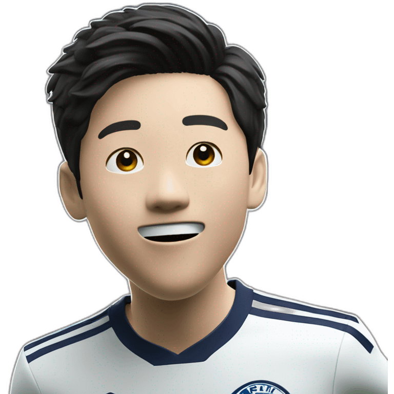 Heung min son camera celebration emoji