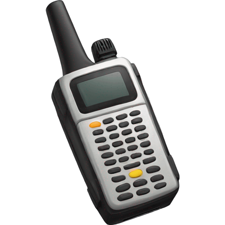 80's Walkie talkie emoji