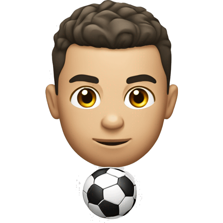 Cristiano Ronaldo whit the World Cup emoji