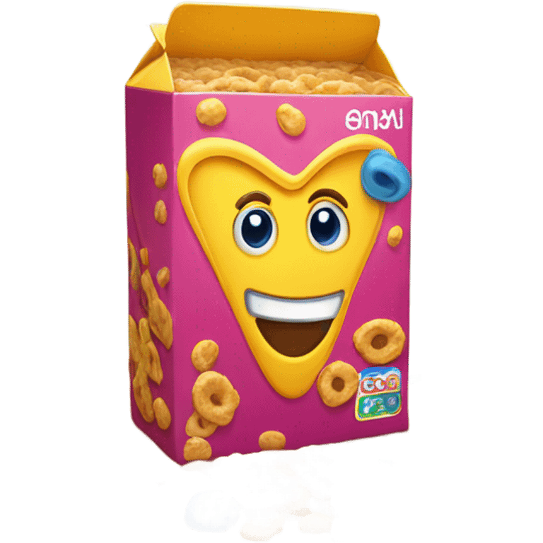 cereal box, game object emoji