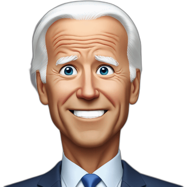 Joe Biden heart eyes emoji