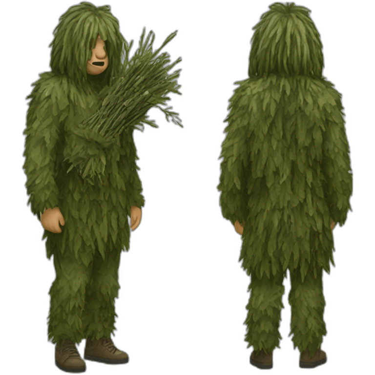 Ghillie  emoji