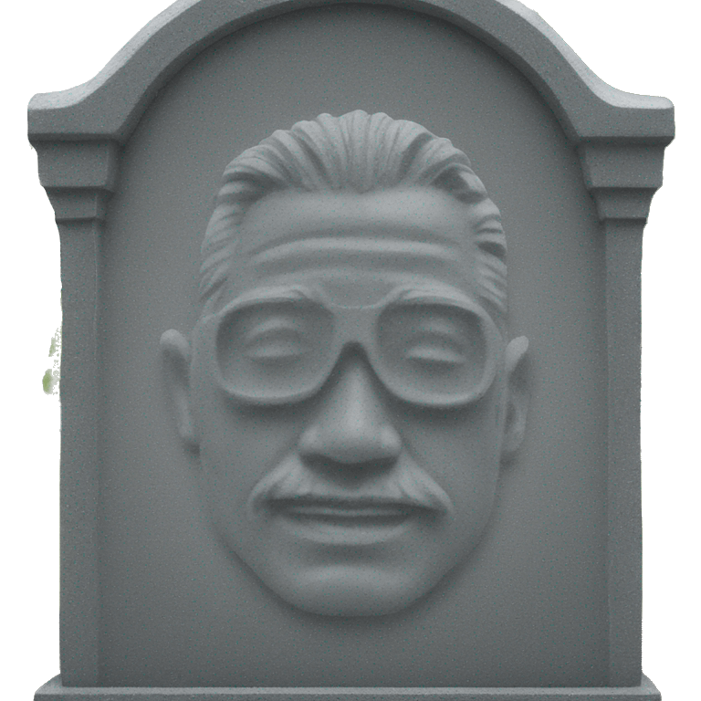 photorealistic Headstone emoji