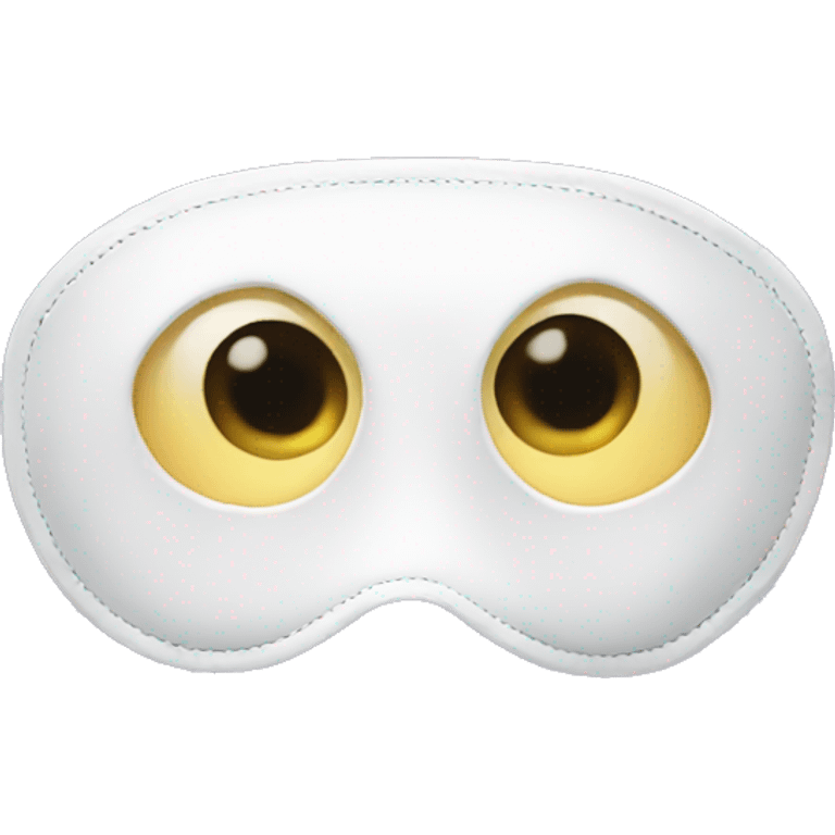 eye mask without people emoji