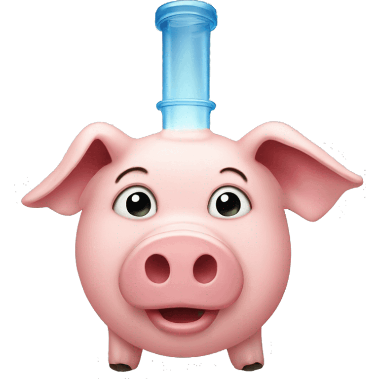 pig with a bong emoji