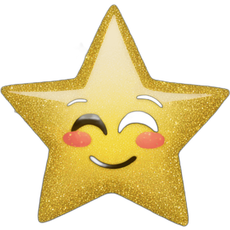 glitter stars emoji