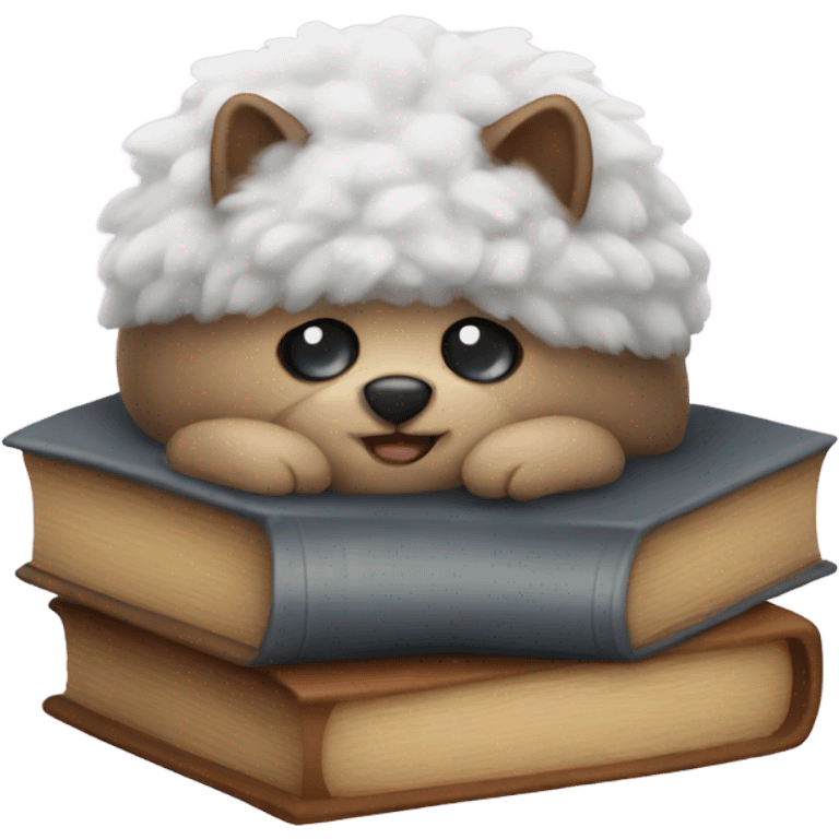 cozy book emoji