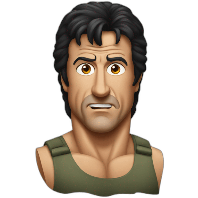 stallone rambo emoji