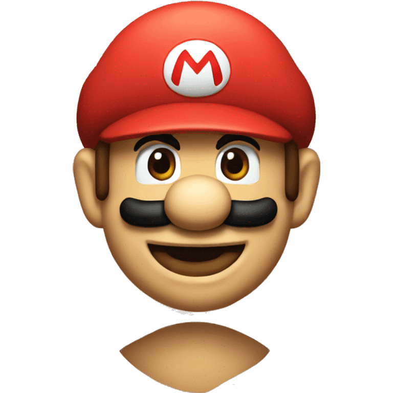 mario bros characters face emoji emoji