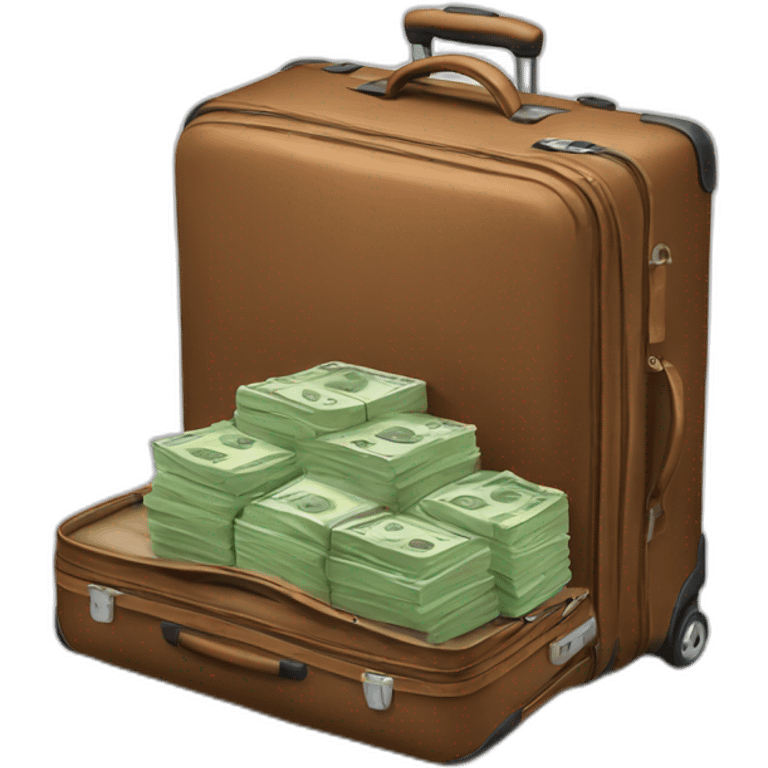 Money luggage emoji