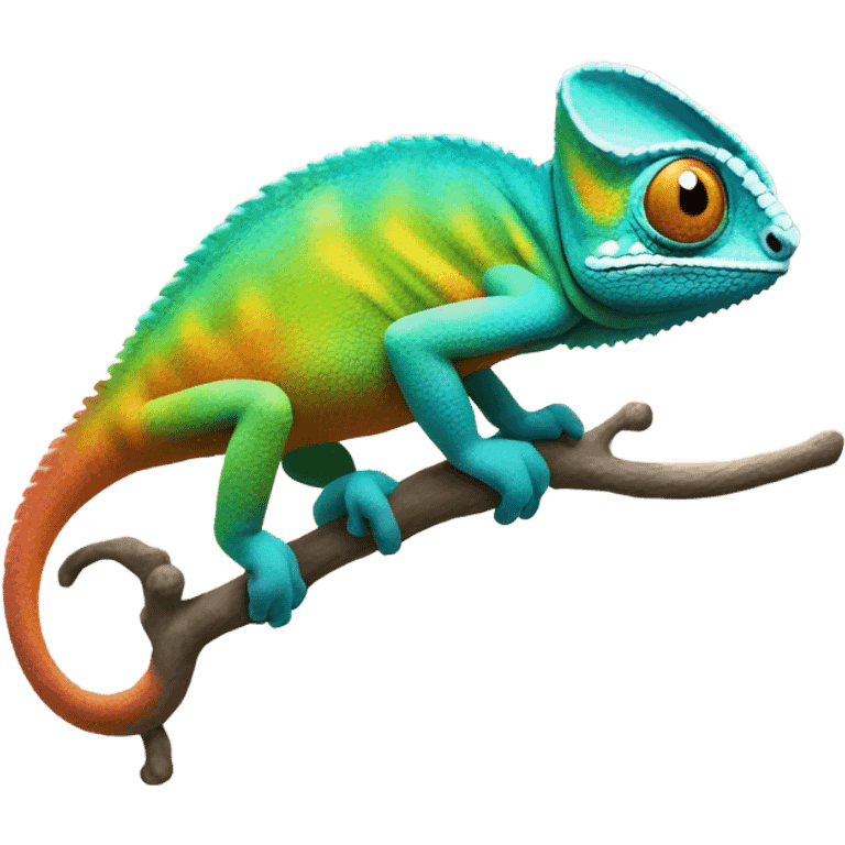 chameleon  look up emoji