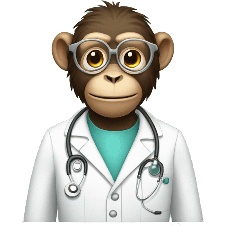 Monkey doctor emoji