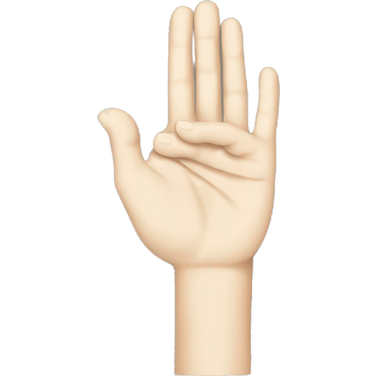 Buddhism mudra hand sign emoji