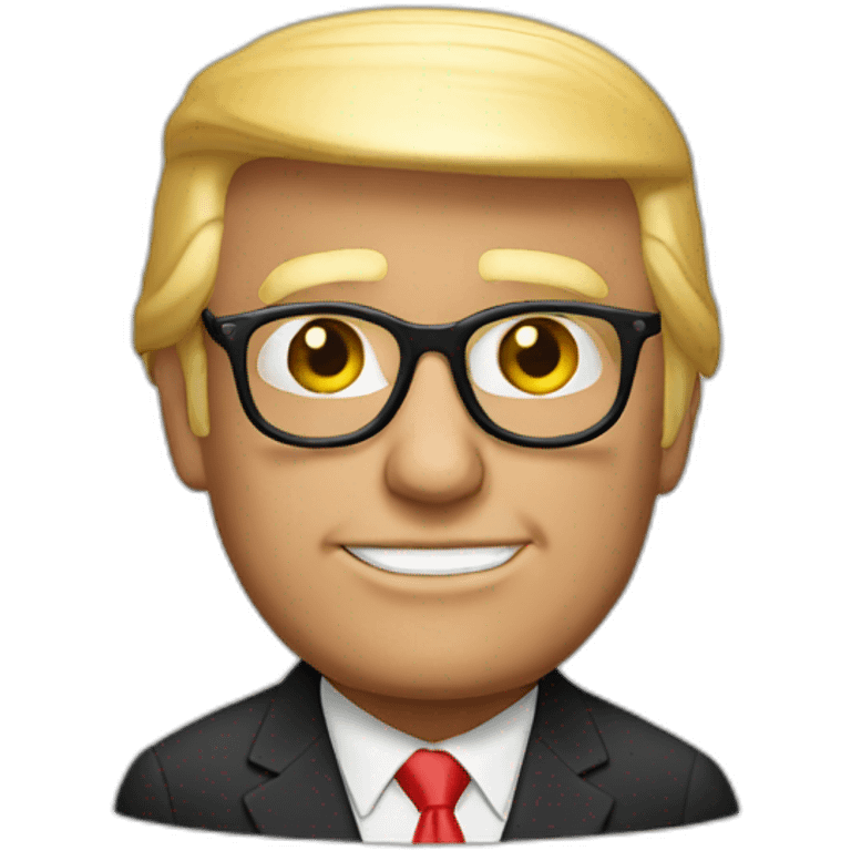 Donald Trump-lunette emoji