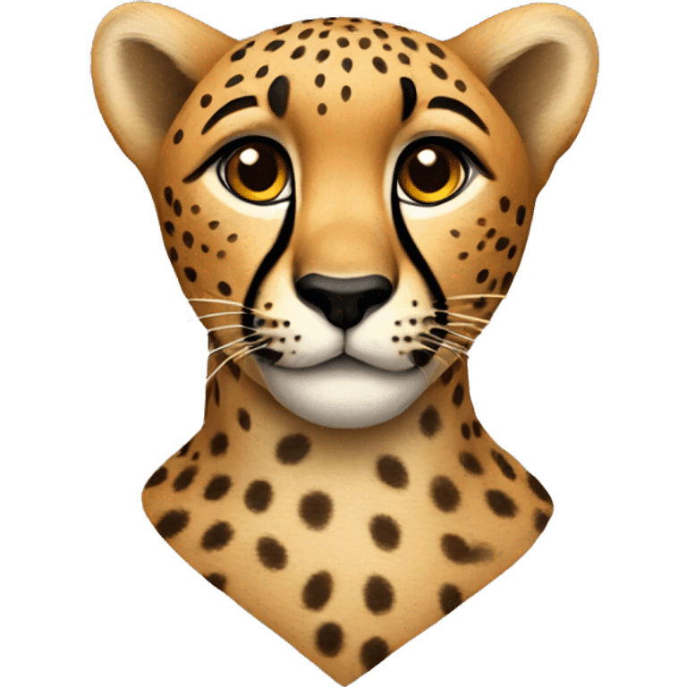 cheetah heart emoji