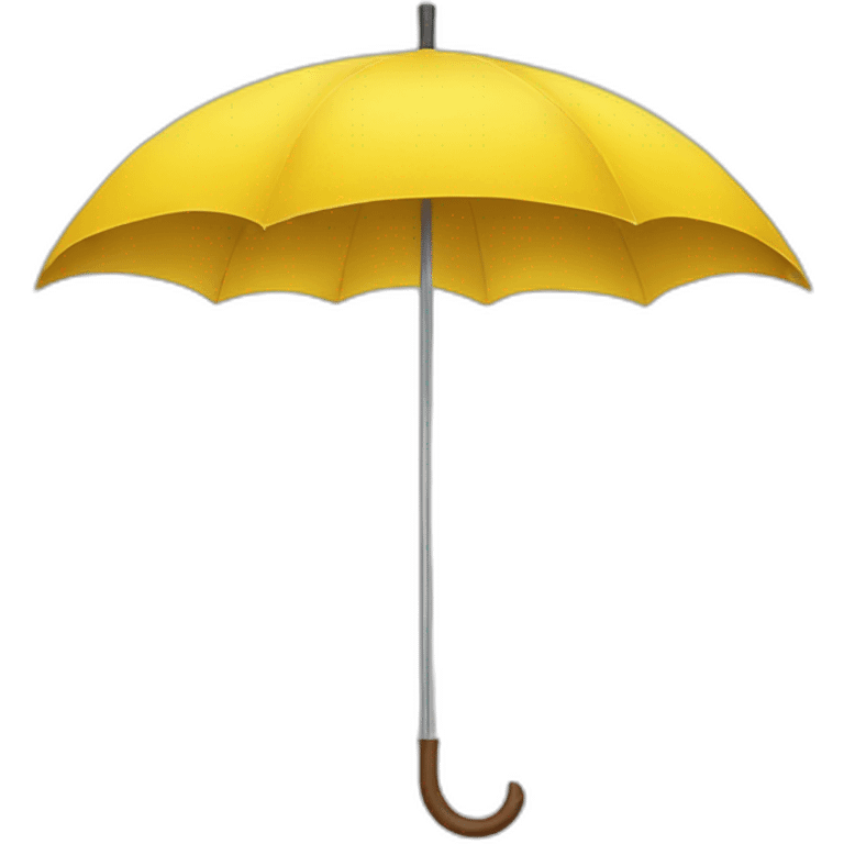 Yellow umbrella emoji