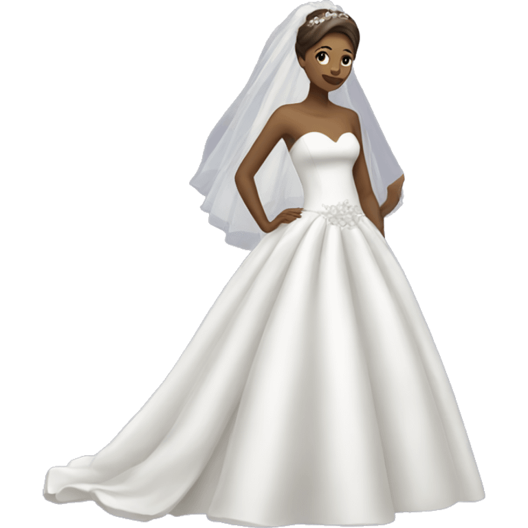 wedding dress emoji