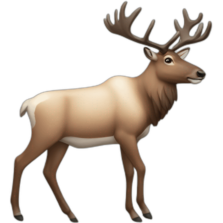 Full body Caribou emoji