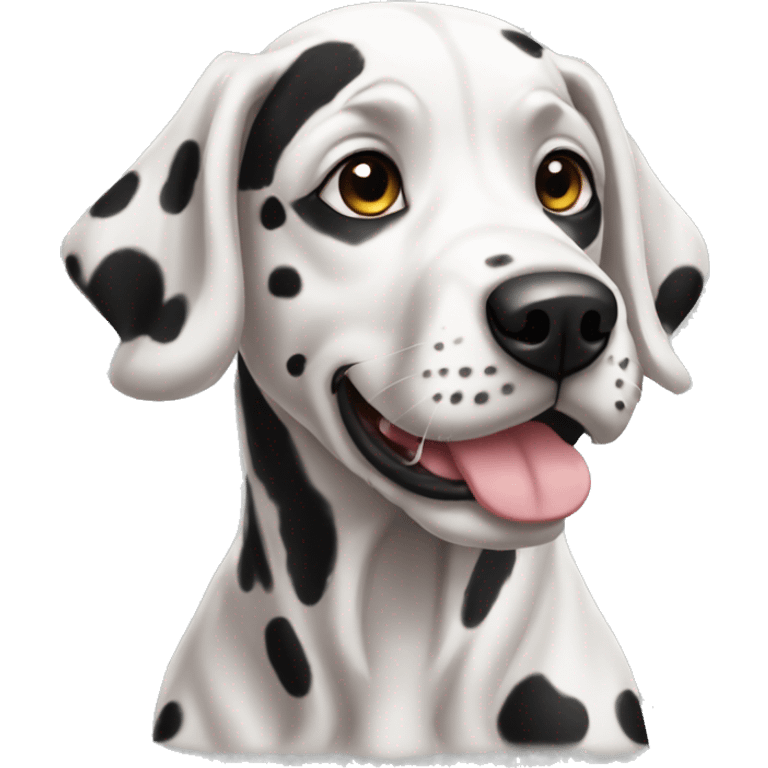 emoji de whatsapp de un perro dalmata emoji