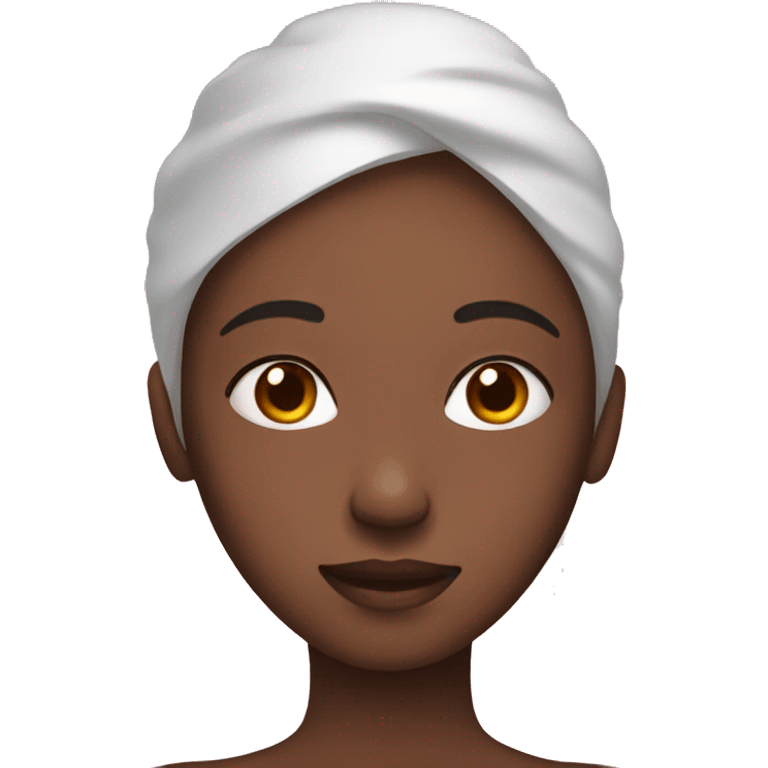 person doing skincare emoji