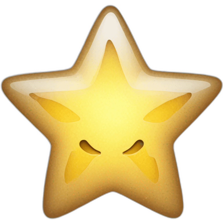 Star Reviews icon with white background  emoji