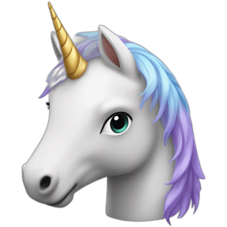 Chat licorne emoji