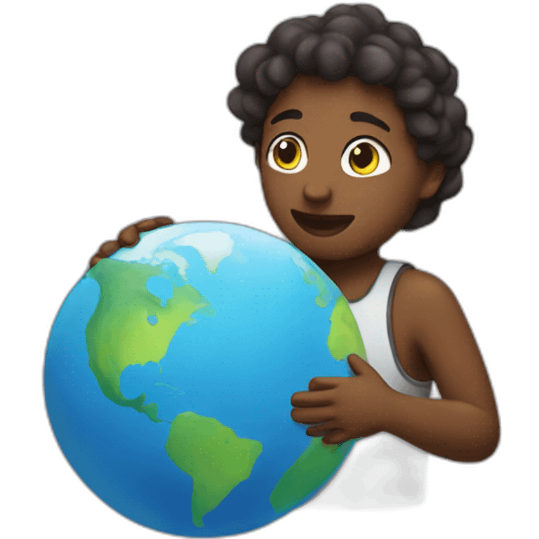 taking care of planet earth emoji