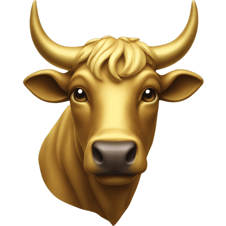 golden bull emoji