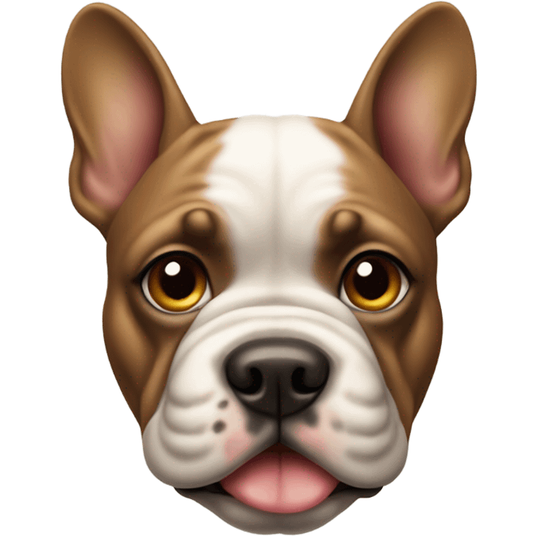 French bull dog  emoji