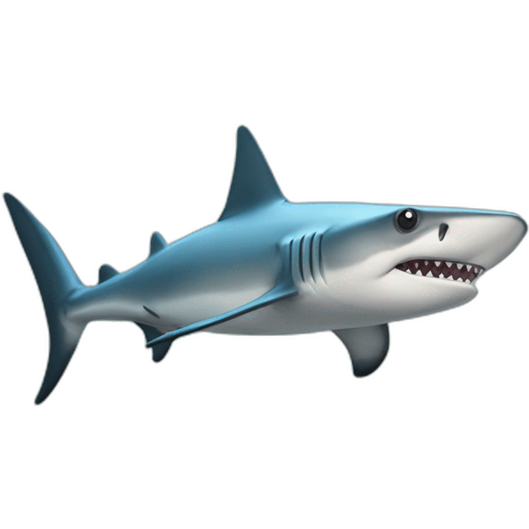 hammerhead diver shark emoji