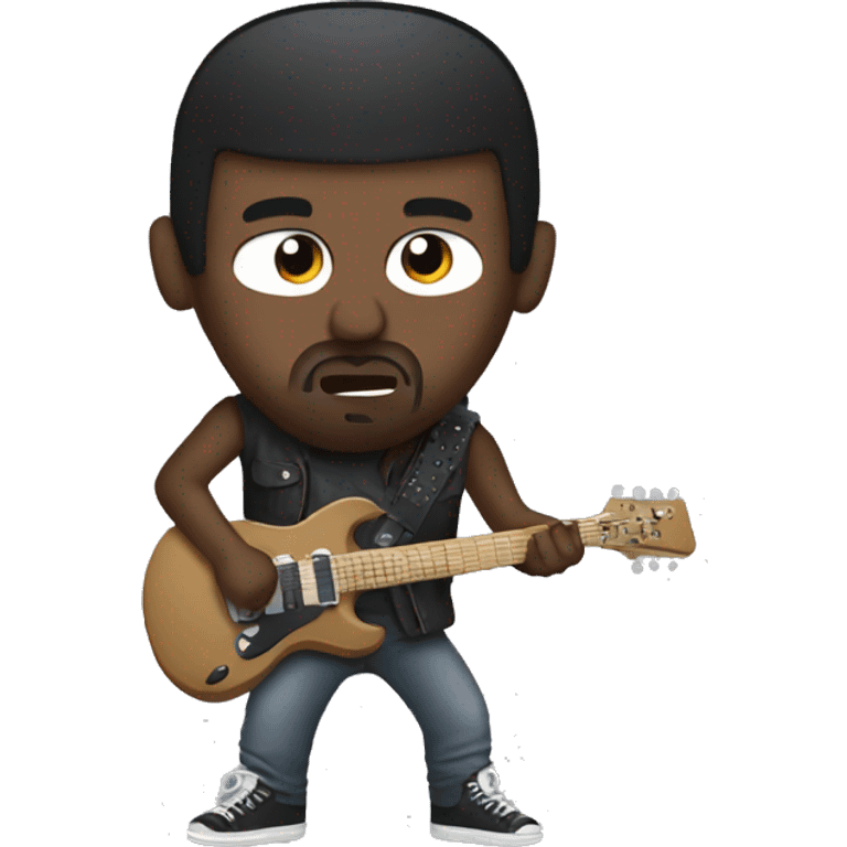 Kanye West rocker emoji